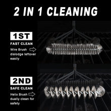 Load image into Gallery viewer, GRILLART Grill Brush Bristle Free &amp; Wire Combined BBQ Brush - Safe &amp; Efficient Grill Cleaning Brush- 17&quot; Grill Cleaner Brush for Gas/Porcelain/Charbroil Grates - Perfect BBQ Accessories Gifts for Men