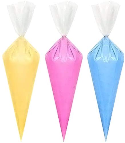 Weetiee Pastry Bag 100 Piece Pastry Bag, Extra Thick Large Cake/Cupcake Decorating Bags, Disposable Icing Piping Bags Set