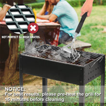 Load image into Gallery viewer, GRILLART Grill Brush and Scraper Bristle Free – Safe BBQ Brush for Grill – 18&#39;&#39; Stainless Grill Grate Cleaner - Safe Grill Accessories for Porcelain/Weber Gas/Charcoal Grill – Gifts for Grill Wizard