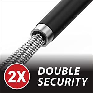 GRILLART Grill Brush and Scraper with Deluxe Handle -Safe Stainless Steel Wire Grill Brush for Gas Infrared Charcoal Porcelain Grills - BBQ Cleaning Brush for Grill Grate Cleaner, BR-8529