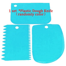 Load image into Gallery viewer, Weetiee Plastic Cake Turntable Rotating Cake Plastic Dough Knife Decorating 10 Inch Cream Cakes Stand Cake Rotary Table Hot Sal
