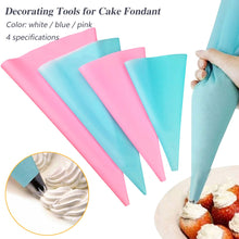 Load image into Gallery viewer, New Confectionery Bag Silicone Icing Piping Cream Pastry Bag Nozzle DIY Cake Decorating Baking Decorating Tools for Cake Fondant