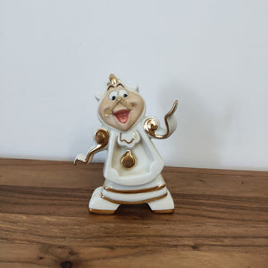 Weetiee Cartoon Beauty And The Beast Teapot Mug Mrs Potts Chip Tea Pot Cup Cogsworth Ceramics One Set Lovely Cute Creative Xmas Gift
