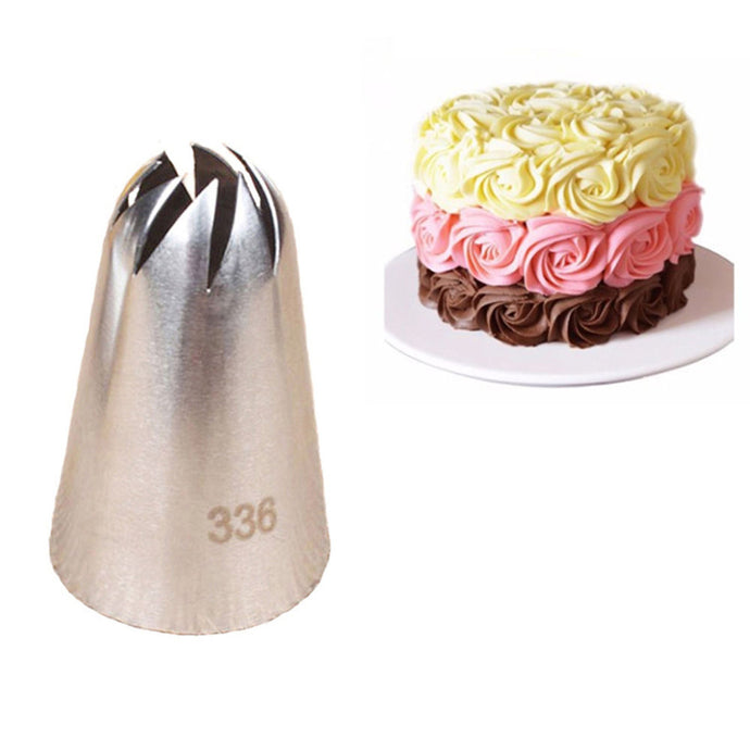 Weetiee 336 Large Size Icing Piping Nozzle Cake Cream Decoration Head GRILLART U.S. by Weetiee