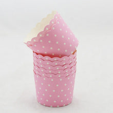 Load image into Gallery viewer, Weetiee 50Pcs Colorful Paper Cake Cup Oven Baking Tools Tray Liners Baking Cup Muffin Kitchen Cupcake Cases